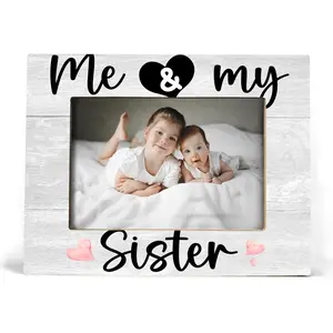 Me & My Sister Picture Frame, Gifts for Sisters, Big Sister Gifts for Girls,   Picture Frame,  Girl  Decor,  Decor, Photo Frame 8x10