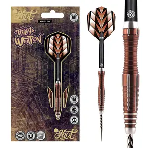 Tribal Weapon 1 Series Steel Tip Dart Set-90% Tungsten Barrels