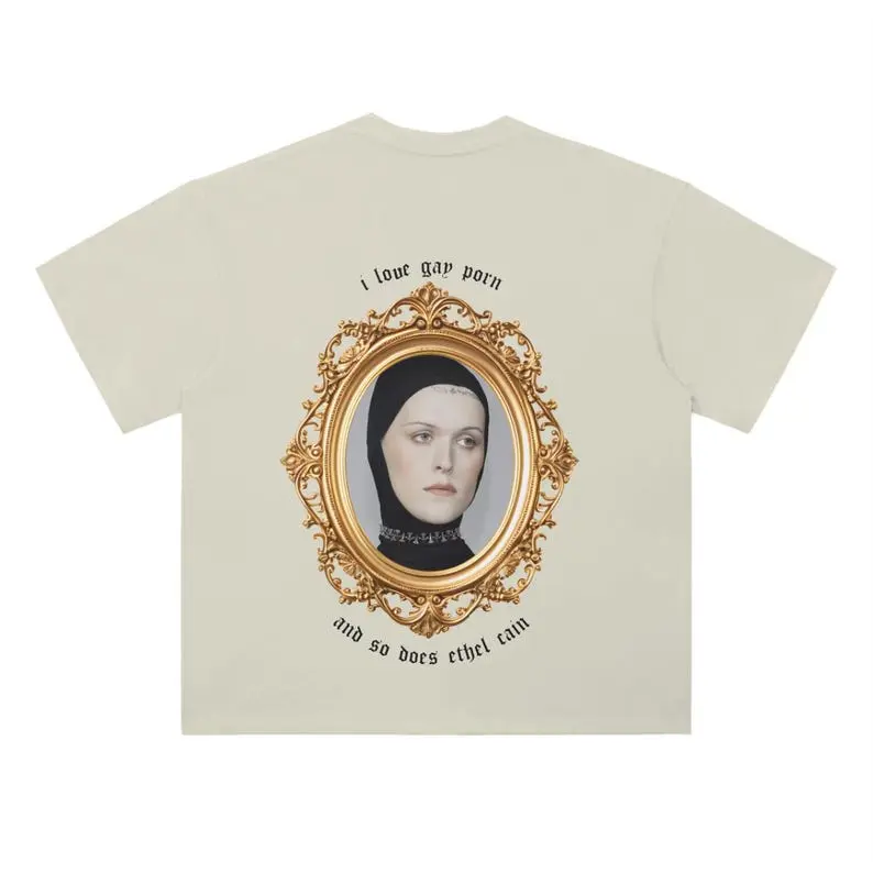 Classic Ethel Cain Gay Tee Shirt - Viral Shirt - Trending Casual ETHEL CAIN Unisex Heavy Cotton Tee