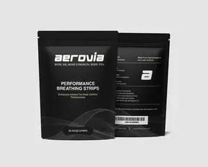 Aerovia Extra-Strength Nasal Strips for Sports, Fitness, Breathing, Snoring & Sleep – High-Performance, Hypoallergenic, Sweat-Resistant
