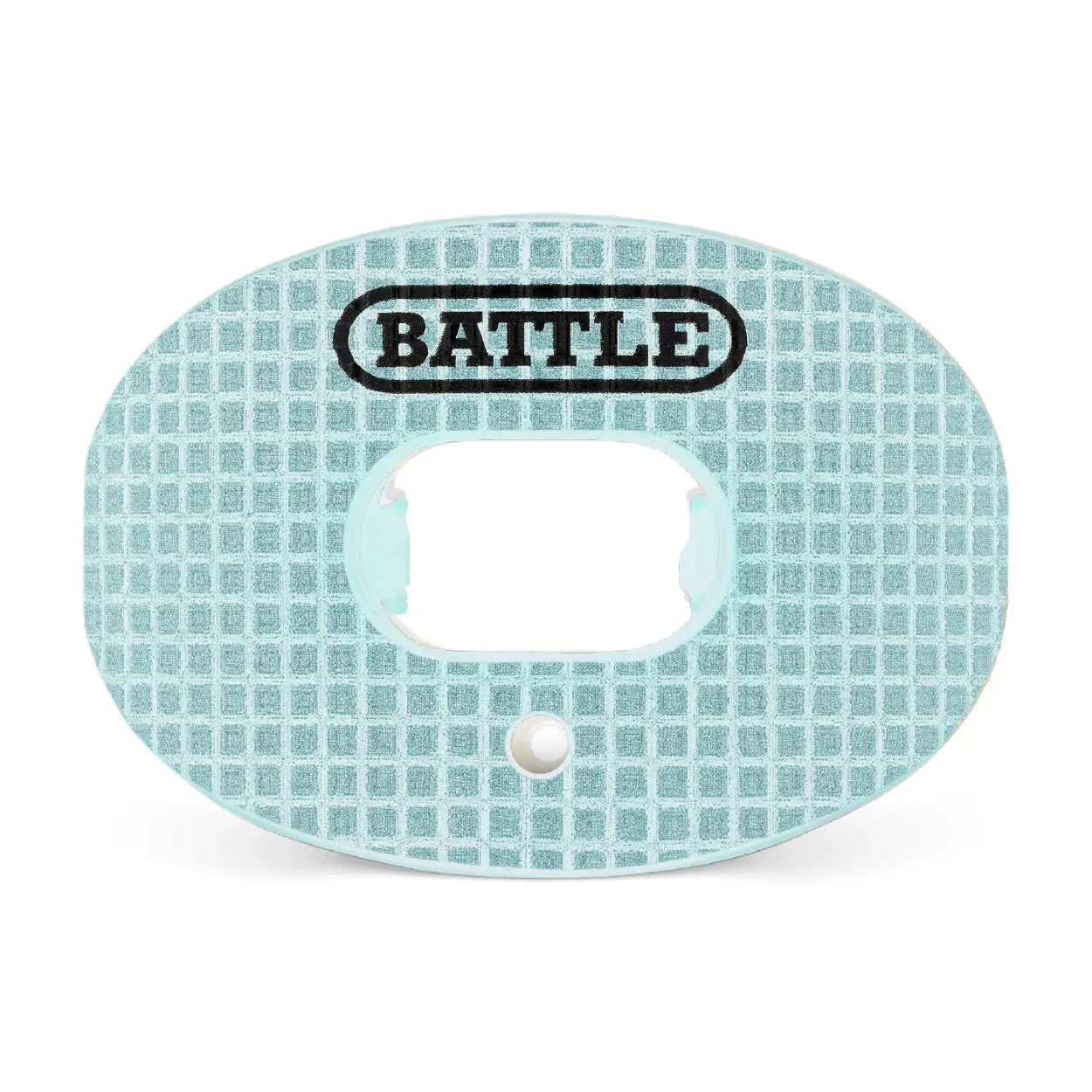 Battle Sports Oxygen 3D Diamond Football Mouthguard, Football Equipment for Youth & Adult – No-Boil, Braces-Friendly, Max Airflow, Convertible Strap