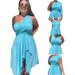 Miuelor Convertible Wrap Dress – The Ultimate Outfit for Weddings, Travel, Beach Getaways & Parties