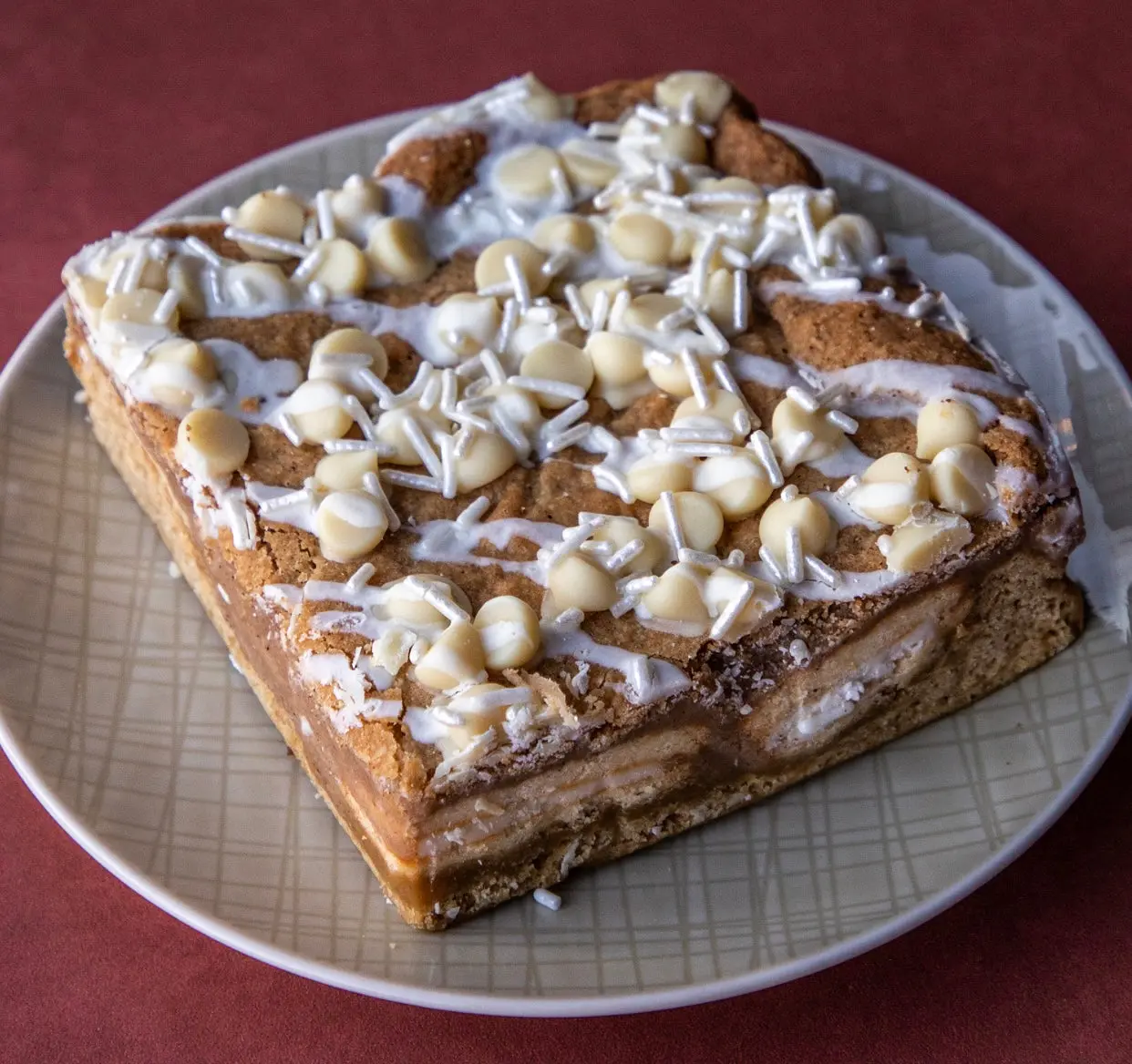 Vegan Snickerdoodle Snack Cakes, 4-Pack, Cinnamony Food Dessert with Soybeans & Buckeye Brownies Inclusion, Low Sodium