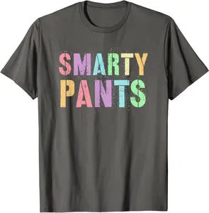 Cute Little Miss Smarty Pants Hello Abcd Phd Last Day School T-Shirt