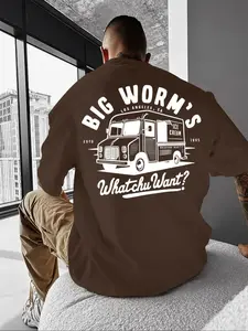 Street Trendy Casual Streetwear Looks Graphic Seller H Type Popular Items Fitted, Menswear