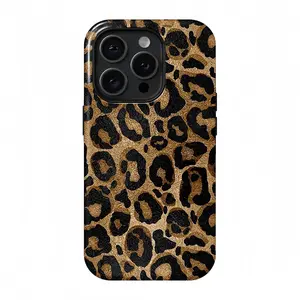 [ Compatible with magnetic and non-magnetic ] Vintage Leopard Print Phone Case for iPhone 17 Pro Max / 16 Pro Max / 15 Pro Max / 14 Pro Max / Galaxy S26 Ultra / S25 Ultra / S24 Ultra / S23 Ultra
