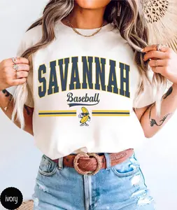 Savannah Baseball Comfort Colors Shirt,Cute Trendy Savannah Baseball Game Day Tee Shirt,Gift for Savannah Baseball Fan Gift,Banana Shirt