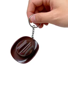Cowboy Hat/Tejana Bottle Opener Keychain, Portable Western Cowboy Hat Bottle Opener Keychain, Cowgirl Beer Openers Theme Bar Party Favors Decor Gift for Men, Convenient Size, Utility, Beverage Can Opener
