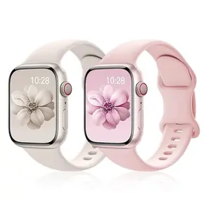 Sport Silicone Watch band Strap for Apple Watch Series 11 10 9 8 Ultra 3 38-49mm