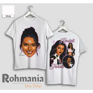 Kendall Jenner Outfit Coachella, Kendall Jenner T-Shirt, Model Television Reality Show Merch Shirt, 90s Retro Personalized Casual T-Shirt