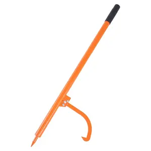 VEVOR Log Peavey 46.5 in Metal Handle Log Lifter Max 19 in Opening Log Roller