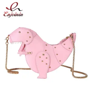Dinosaur Design Rivets Women's Purses And Handbags Shoulder Chain Bag