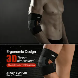 VBOSI Sports Elbow Pads Outdoor Sports Pressurized Protective Gear Weightlifting Cycling Tennis Badminton  Spot Wholesale accessories basketball grip socks soccer shoulder mini shin guards