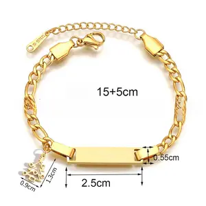 FF0046 New Store Opening||Custom Engraved Bar Bracelet| 20+ Charm Options Personalized Jewelry|Perfect for birthdays, Mother’s Day, baby showers, or holidays-pair a name engraving with a charm that matches the occasion