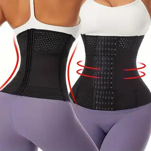 Women's Corset Waist Trainer - 7-Bone Compression Trainer Designed with a Reduction Style, Seamless Shaping Girdle Adjustable Tummy Control Corset Shapewear