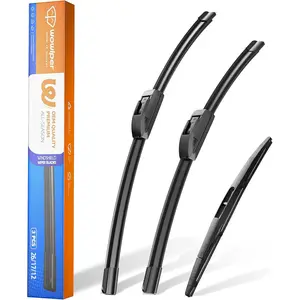 Honda CR-V 2017-2022 Wiper Blades, Wowiper Premium 26"+17"+12" Front & Rear Set (Pack of 3)