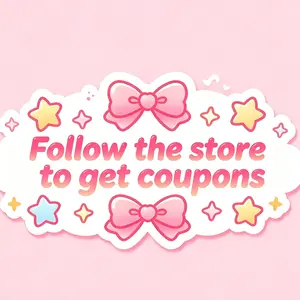 Follow the store to get coupons, Spend a certain amount and get a discount, Local delivery, fast shipping - No shipment will be arranged for this linked product
