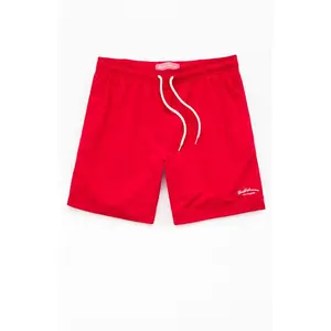 Pacsun Men's Red Collegiate 6.5" Swim Trunks