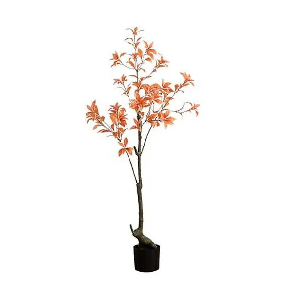 Nearly Natural 4.5' Autumn Pieris Artificial Fall Tree