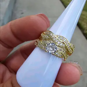 Matrimonio ring gold plated