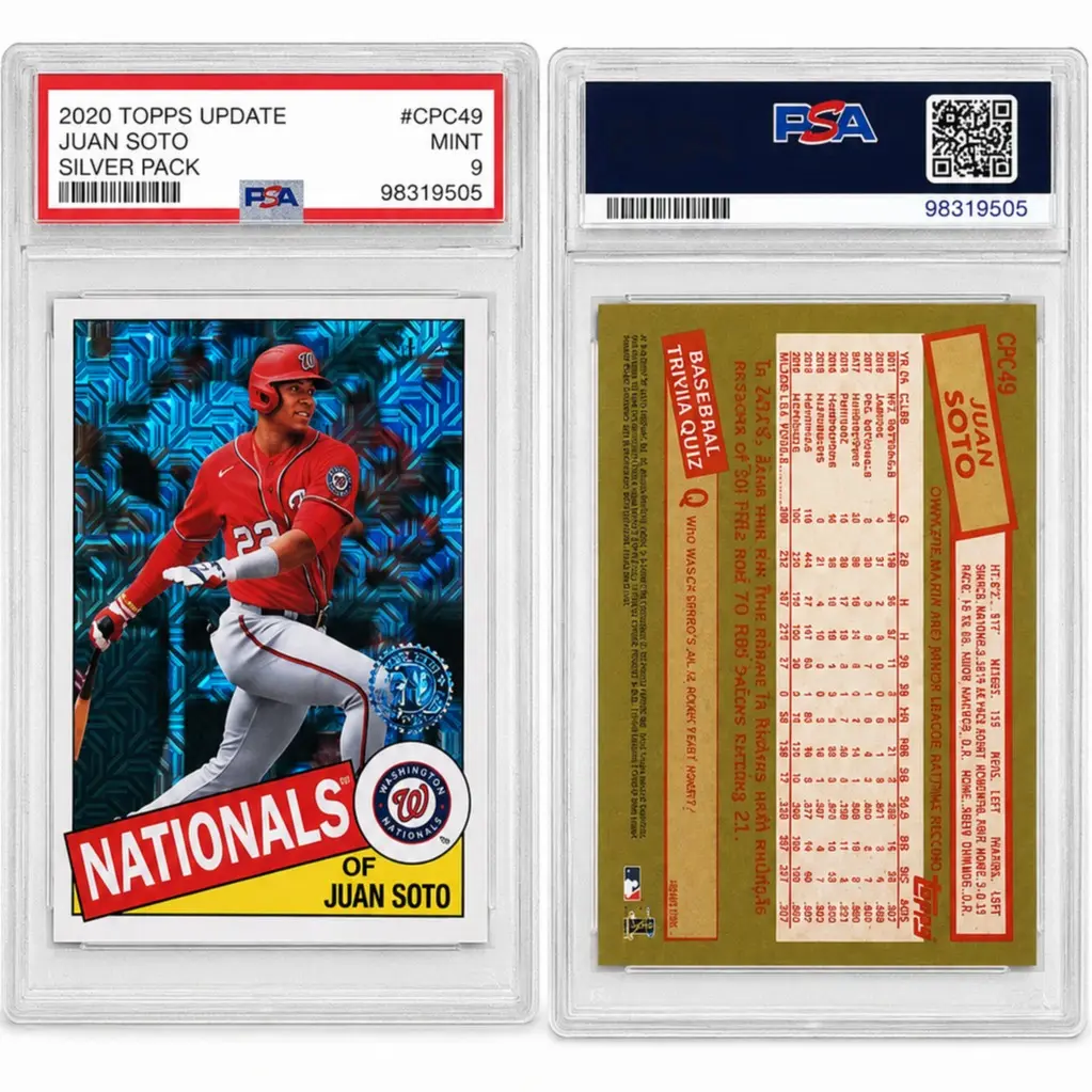 Juan Soto 2020 Topps Update Silver Pack #CPC49 PSA 9
