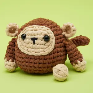 Monkey Crochet Kit Monkey Crochet Kit