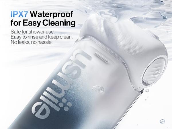 usmile C10 Portable Oral Irrigator, Cordless Water Flosser, 3 Tips, 4 Modes, Travel-Ready, Easy to Use, 95-Day Battery, IPX7 Waterproof usmile C10 Portable Oral Irrigator, Cordless Water Flosser, 3 Tips, 4 Modes, Travel-Ready, Easy to Use, 95-Day Battery, IPX7 Waterproof