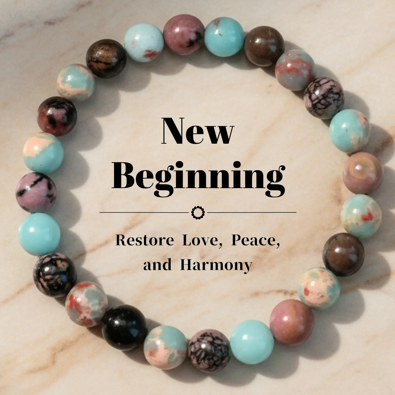 Rhodonite & Agalmatolite Bangle - Emotional Healing Heart Charm Bracelet with Vibrant Beads, Energy Stabilization, Self-Love Protection for Daily Wear