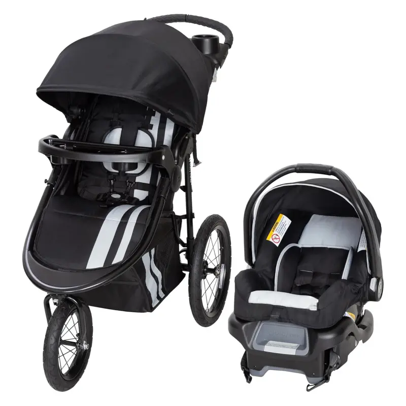 Baby Travel Stroller System - Compact, Lightweight, Single-to-Double Convertible Frame, Convertible Car Seat, Adjustable Infants Features, Ideal for Black Friday Shopping