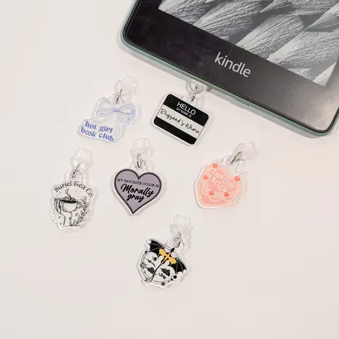 ACRYLIC CHARMS | KINDLE DUST PLUGS