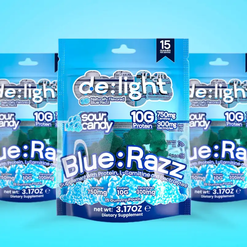 Protein Infused Gummies  DeLight Protein Candy