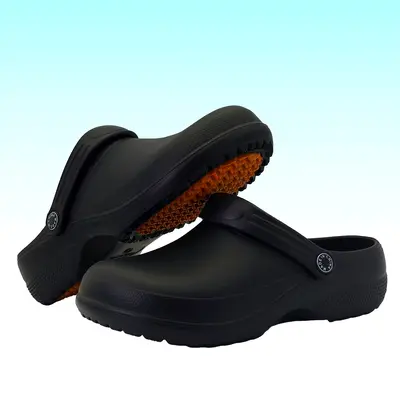 Kitchen Shoes Food Service Crocs Croc Slip Resistant Shoes TikTok Shop