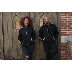 Handwoven Gojam Azen (Linen) Bomber Jacket by Sewasew Design