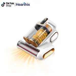 Cordless Anti-Dust Mite Mattress Vacuum Cleaner - Fastcharging, Silent, 253.7nm UV-C Light, 13Kpa Suction, HEPA Filter, Ultrasonic Function, Brushroll, Portable for Car Interior, Bed - Special Occasions Gift, Anti-Dust Mite Vacuums