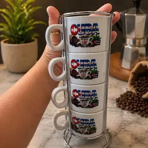 Tazas de café cubano