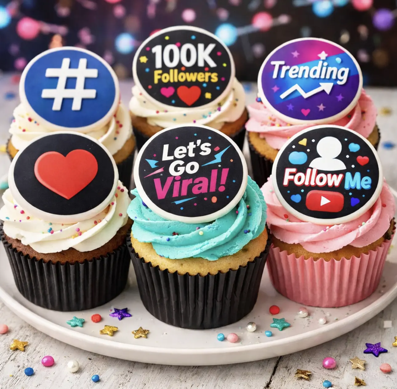 Custom Edible CupCake Images, Cookies, Cakes- Personalized photo Topper