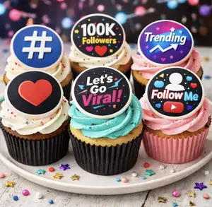 Custom Edible CupCake Images, Cookies, Cakes- Personalized photo Topper