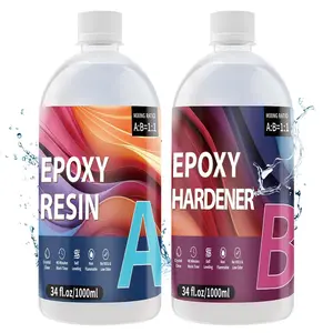 Epoxy 68 oz,3xUV Resistant,Self Levefing,  for DIY, Art, River Table, , Flower, Molds Casting, Clear Epoxy  - for Beginners & Pros