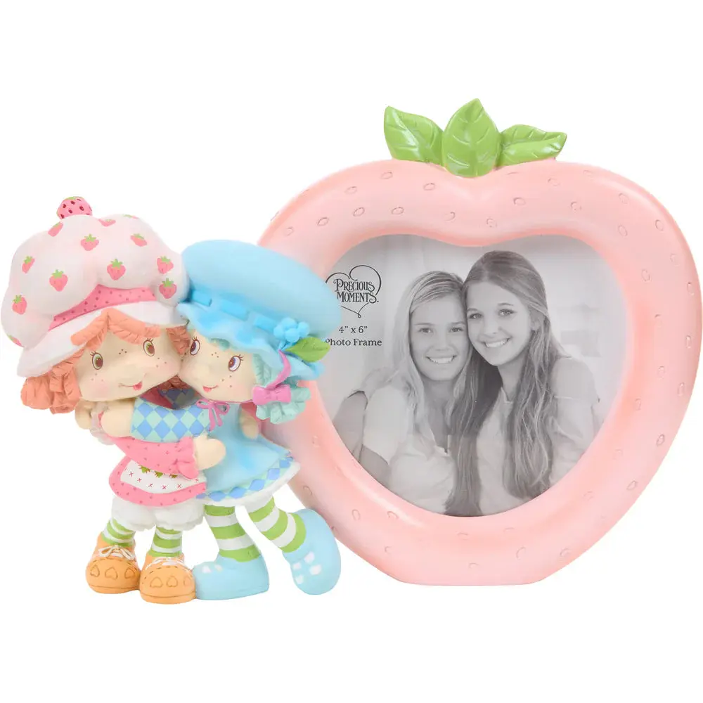 Precious Moments Berry Besties Strawberry Shortcake Photo Frame & Vase