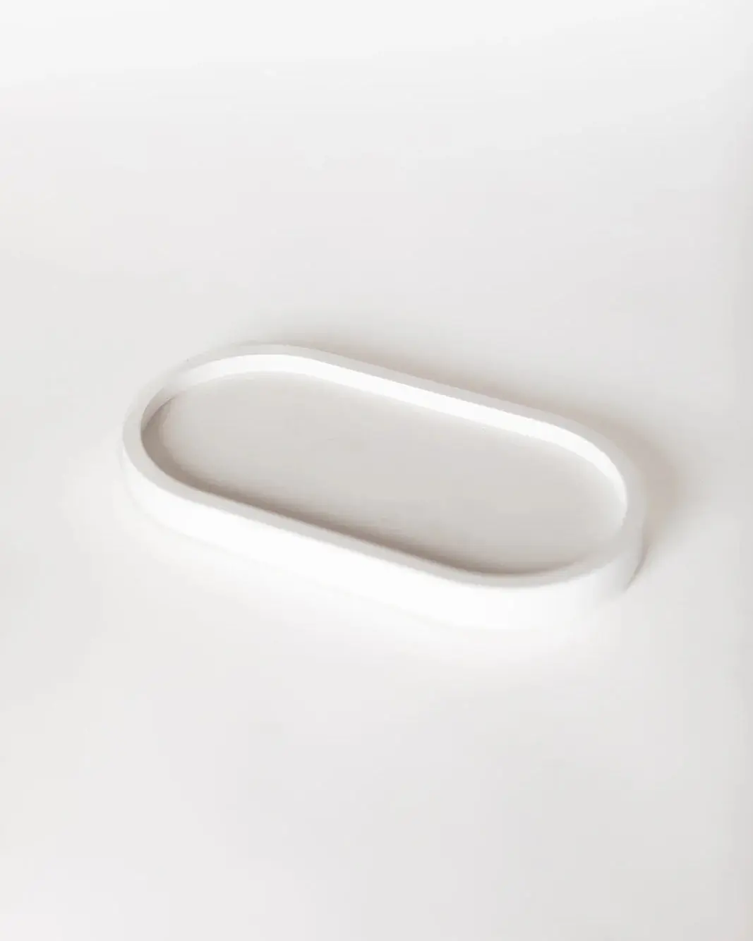 The Candle Tray - White