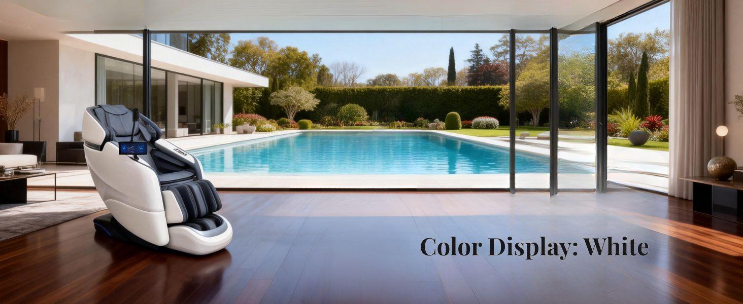 Massage Recliner Chair BV-1 Full Body 2026 Zero Gravity SL-Track Shiatsu Recliner with AI Voice LED Backlight Remote Waist & Calf Heating Phone Holder