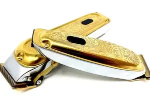 XPERSIS PRO Gold All Metal Cordless Barber Combo With Carrying Case
