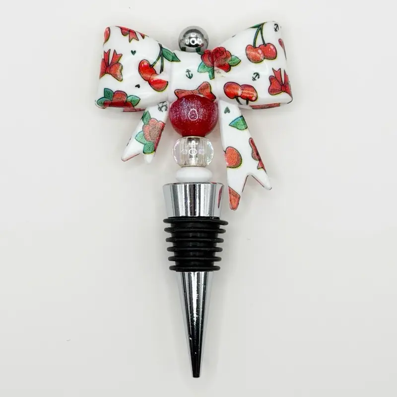 Wine Stoppers (Beaded)                                                 (LIVE Claims Only)