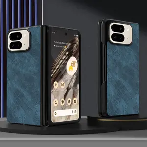 New Stylish Faux Leather Protective case for Google Pixel 10 9 Pro Fold Phone Smartphone Cover Full package anti drop design Protector Accessories