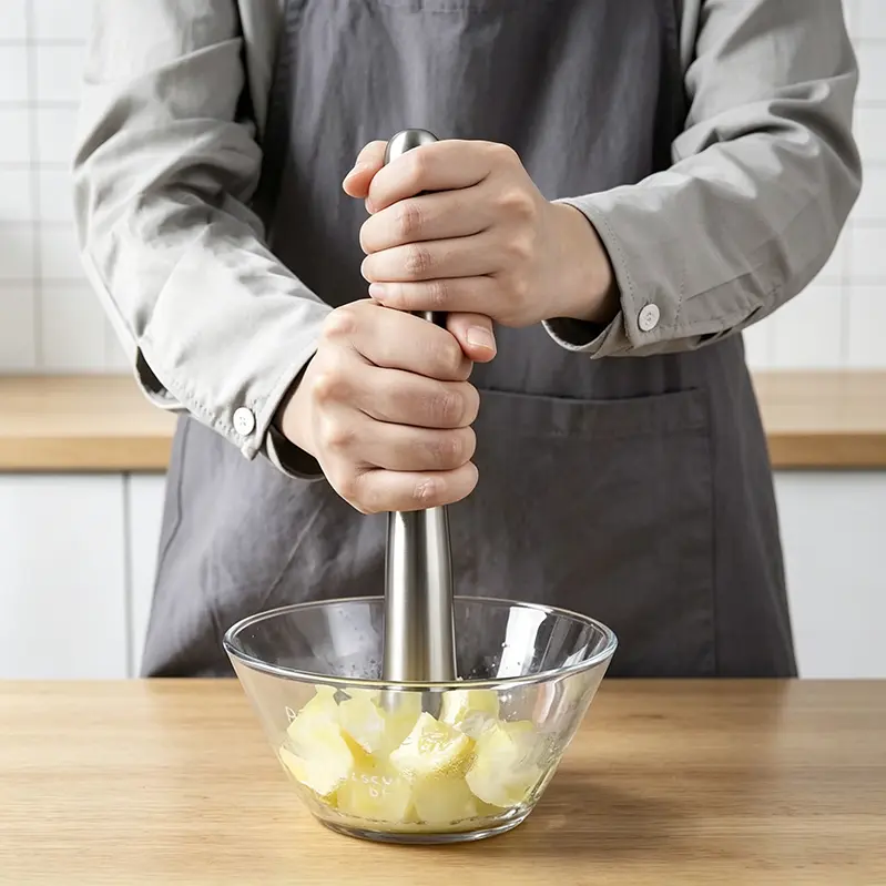 Muddler, Crushed Ice Lolly, Hand-Crushed Lemon, Juice Extractor, Shaker Cup, Stainless Steel Fruit Press, Ice Hammer, Kitchen Gadgets, Cocktail Making Gadgets