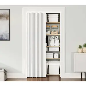 Techni Home Studio Series 36"W PVC Foldable Accordion Doors,