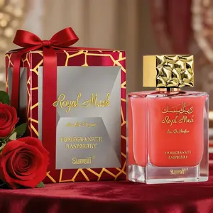 Surrati Royal Musk – Pomegranate Raspberry & Pineapple EDP 100ml | Long-Lasting Fruity Arabian Perfume for Women