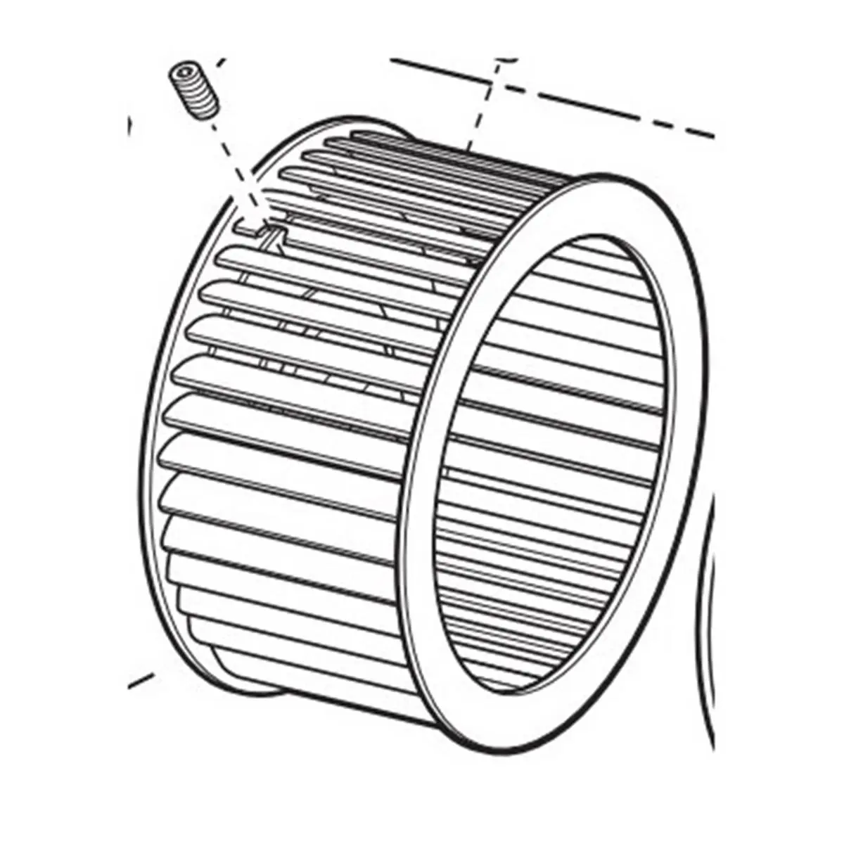 212 MAIN Allegro Industries 9505-09 Fan Wheel - Gas Leaf Blower Replacement Part, DIY Outdoor Repair Accessory with Eye & Respiratory Protection Equipment for DIY Enthusiasts, Diy Outdoor Tool Maintenance