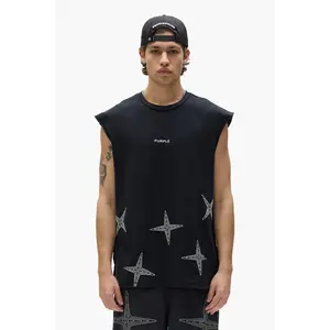 Embroidered Star Tank Top