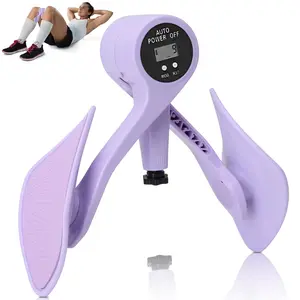 Lpxpass Thigh Trainer & Pelvic Floor Exercise Device with Display Counter Inner Thigh Exerciser for Women Home Fitness Equipment for Hip Leg & Butt Muscle Strengthening & Flexibility Training